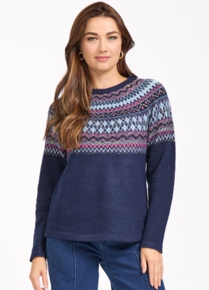 Mudflower Sparkle Fairisle Jumper